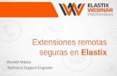 Extensiones remotas seguras en Elastix