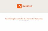 Umbrella Webcast: Redefining Security for the Nomadic Worker