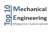Mechanical engineering magazine subscription