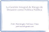 Seminario i gestion_integral_de_riesgo_de_desastre_como_politica_publica