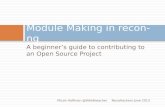 Module Making in recon-ng