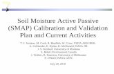 TH3.L10.4: SOIL MOISTURE ACTIVE PASSIVE (SMAP) CALIBRATION AND VALIDATION PLAN AND CURRENT ACTIVITIES