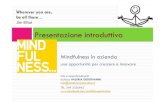 Mindfulness in azienda -  A cura di Valeria Degiovanni