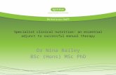 Specialist clinical nutrition: an essential adjunct to successful manual therapy