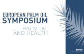Palm Oil and Health - European Symposium June 25, 2014