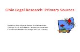 Ohio legal research