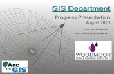 GIS Progress Presentation