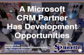 A Microsoft CRM Partner Has Development Opportunities (Slides)