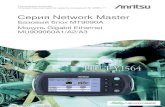Гигабитный тестер оптических каналов Anritsu mu909060a1 для MT9090A