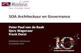 Kennissessie SOA Architectuur en Governance