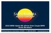 2015 BMW Alpina B6 XDrive Gran Coupe BMW Santa Barbara