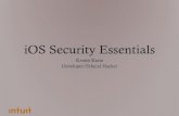 iOS security essentials