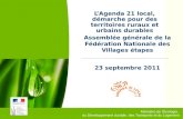 Agenda 21 - Ministère de l'Ecologie et du développement durable - Village étape