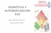 Domótica y automatizacion x10 da