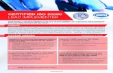 Certified ISO 20000 Lead Implementer - Four Page Brochure