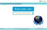 Enlume INC - Corporate Presentation