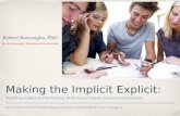 Making the Implicit Explicit