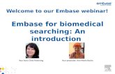 Embase webinar - An Introduction