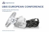 Anglo American: UBS European Conference