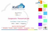 XcellHost Corporate Presentation