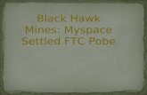 Black Hawk Mines: Myspace Settled FTC Pobe