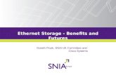Ethernet Storage - Benefits and Futures