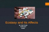Ecstasy and its Affects