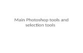 Main Photoshop tools