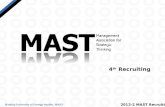 Mast 4th recruiting 홍보용 ppt