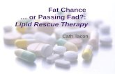 Tacon on Lipid Rescue Therapy