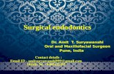 Surgical endodontics(Apicectomy)  by  Dr. Amit Suryawanshi .Oral & Maxillofacial Surgeon, Pune , India