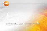Looking after your flue gas analyser