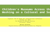 Explore! 2013, Noreen Parafina, Sara Hashem, Children’s museums across the world – working on a cultural and social scale