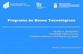 Información Programa Bonos Tecnológicos