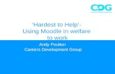 Andy Poulton - Careers Development Group