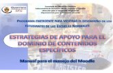 Manual Breve Para El Acceso Y Manejo Del Moodle