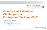 Quality and Reliability Challenges for Package‐on‐Package (PoP)