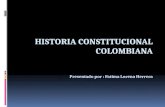 Historia constitucional colombiana