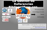 Gestion de Referencias bibliograficas con Zotero