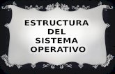 Estructura del sistemas operativo