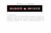 Blogs y wikis
