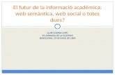 scaterm2009: Web Semàntica o Web Social?