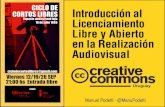 Creative Commons en la realización audiovisual - Charla en INJU