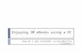 Enjoying 3M ebooks using your PC