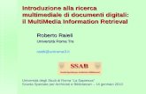 Mmir : Introduzione alla ricerca multimediale di documenti digitali: il MultiMedia Information Retrieval / Roberto Raieli
