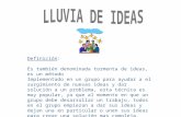 Presentacion Expo Lluvia De Ideas