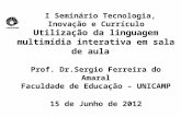 Palestra Dr Sergio do Amaral