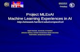 Project MLExAI: Machine Learning Experiences in AI