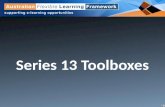 Peter Shanks - The Series 13 Toolboxes