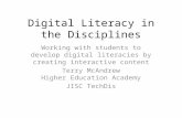 Digital literacy in the disciplines glasgow